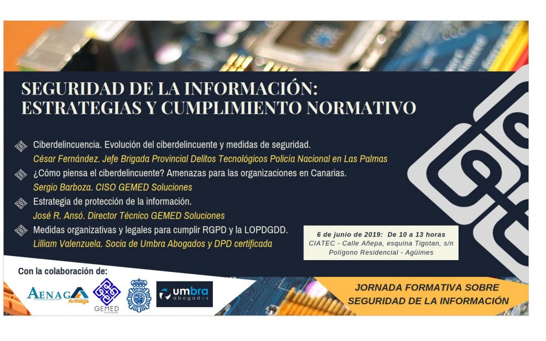 3ª edición. Seminario sobre Seguridad de la Información en Gran Canaria